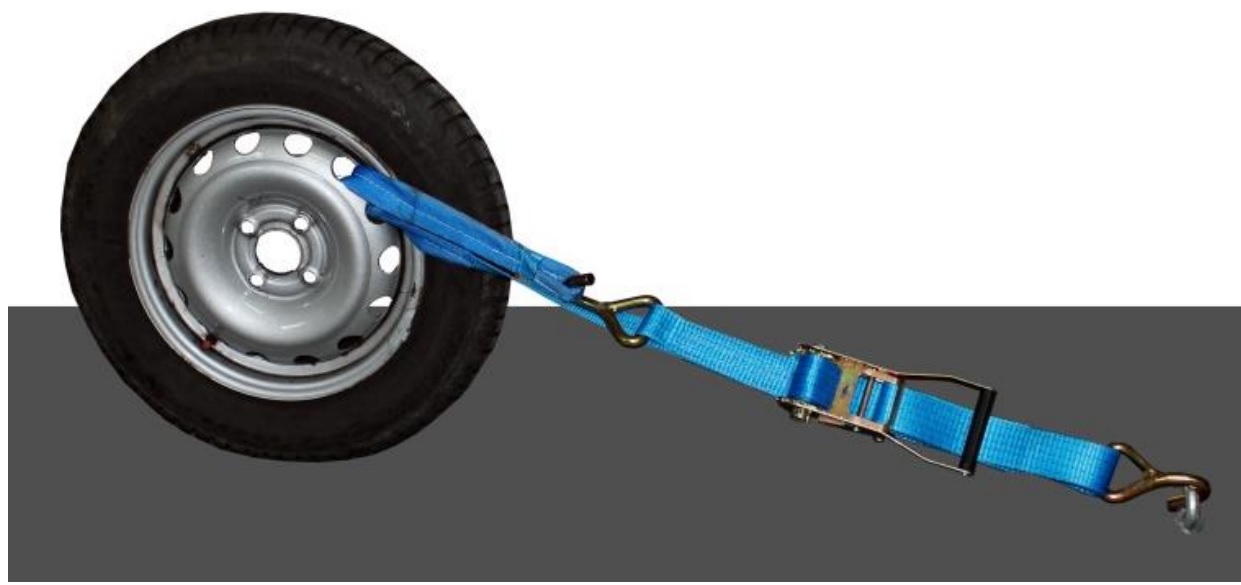 Felgen-Sicherungsgurt für Autotransport