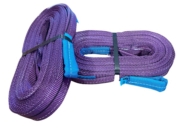 Hebeband lila 1 Tonne 50 mm mit Schlaufen