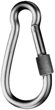 b) Karabinerhaken