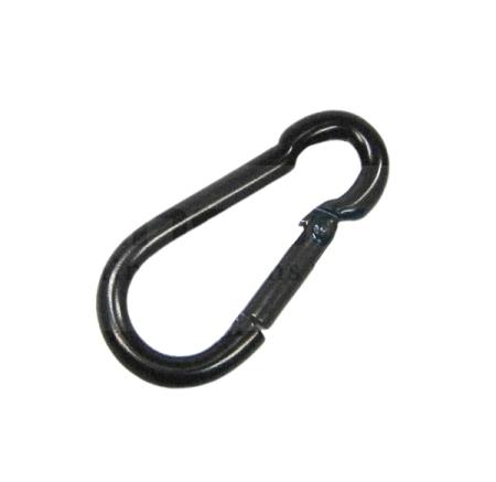 Karabinerhaken | Form C | Farbe schwarz