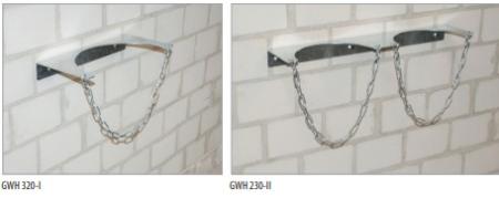 GASFLASCHEN-WANDHALTERUNGEN GWH