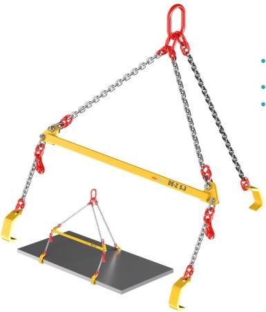Horizontal-Hebegeschirr | Modell DE-Z
