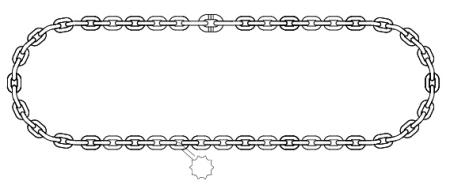 Kranzkette (endlos) | GK 8 | 7 mm | WLL 2.500 kg