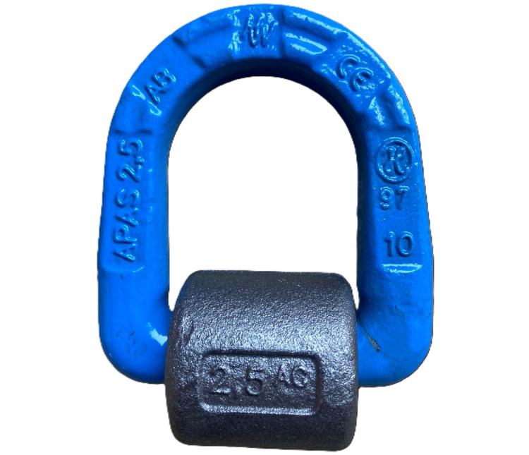 Anschlagpunkt schweissbar | GK 10 | mit Feder | Modell "APAS-F"