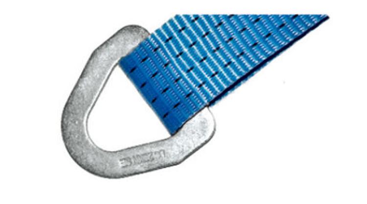 2-tlg. Zurrgurt | 2.000/4000 | 250 daN | Delta-Ring (flach)
