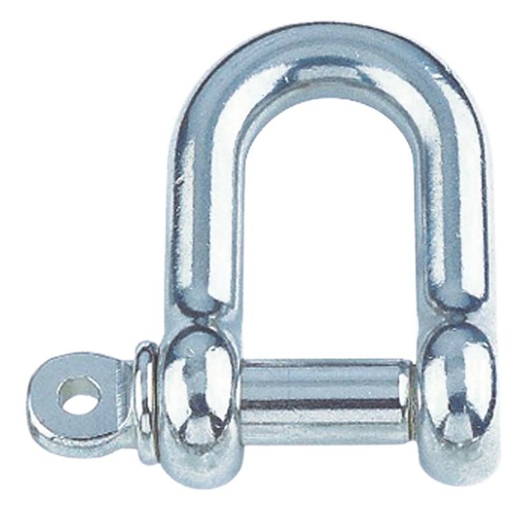 Edelstahl-Schäkel | gerade Form | Schraubbolzen | 3 mm bis 32 mm