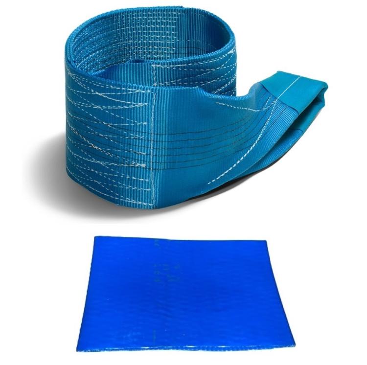 Hebeband mit PVC-Abrieb-Schutzschlauch | WLL 8.000 kg