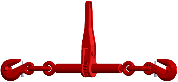 Ratschenspanner kurzer Hebel mit Haken/Haken GK8
