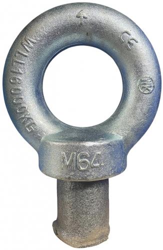 Ringschrauben DIN 580 Stahl C15E Augenschrauben Eisen verzinkt geschmiedet 