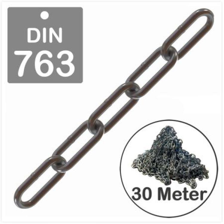 DIN 763 | 13 * 82 mm (langgliedrig) | galv. verzinkt (Bundware)