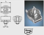 Simplex-Edelstahl-Seilklemme