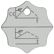 Plakette für Mehrstrang Anschlagkette GK8