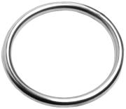 Edelstahl Rundring A4